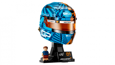 Конструктор Lego McLaren Mastercard F1 Team Oscar Piastri Helmet Editions Sports 43017 Новый - Retromagaz, image 2