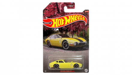 Тематична Машинка Hot Wheels Toyota 2000 GT Japanese Classics 1:64 HLK15 Yellow - Retromagaz, image 1