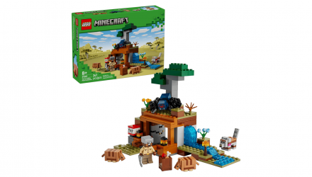 Конструктор Lego Шахтна Експедиція Броненосець Minecraft 21269 Новий - Retromagaz, image 1