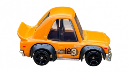 Машинка Базова Hot Wheels Mazda RX-3 (Tooned) J-Imports 1:64 HRY71 Orange - Retromagaz, image 5