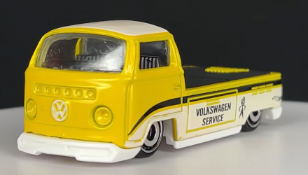 Тематична Машинка Hot Wheels Volkswagen T2 Pickup Volkswagen 1:64 HDH40 Yellow - Retromagaz, image 2