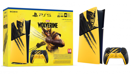 Консоль Sony PlayStation 5 Slim Digital Edition Marvel's Wolverine Limited Edition 825GB Black Yellow Новий - Retromagaz, image 2