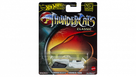 Машинка Premium Hot Wheels Thunder Tank Thundercats Pop Culture 1:64 HVJ53 White - Retromagaz, image 1