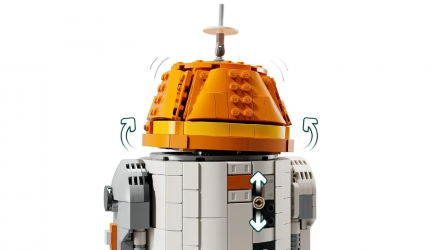 Конструктор Lego Дроїд-Астромеханік Чоппер C1-10P Star Wars 75416 Новий - Retromagaz, image 6