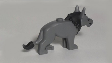 Фігурка Lego Земля Anooba Keibu with Molded Black Mane Star Wars 117826pb01 75451 6594425 Dark Bluish Grey Новий - Retromagaz, image 3