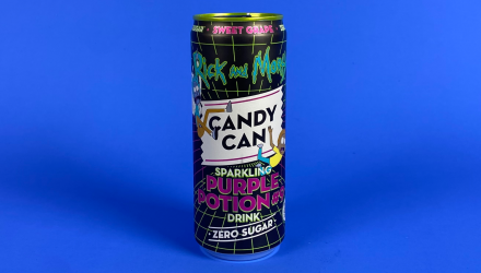 Напиток Candy Can Rick and Morty Sweet Grape Zero Sugar 330ml - Retromagaz, image 1