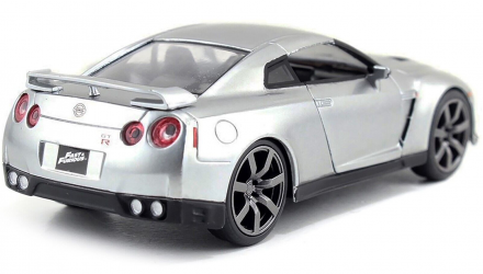 Машинка Jada 2011 Nissan Skyline GT-R (R35) Brian`s Fast & Furious 1:24 Silver - Retromagaz, image 1