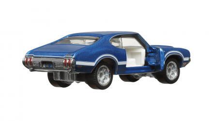 Машинка Premium Matchbox 1970 Oldsmobile 442 Collectors 1:64 HVW12 Blue - Retromagaz, image 3