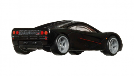 Машинка Premium Hot Wheels McLaren F1 Jay Leno's Garage HCK08 Black Новий - Retromagaz, image 3