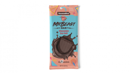 Шоколад Черный MrBeast Feastables с Морской Солью 60g - Retromagaz, image 1