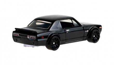 Машинка Базовая Hot Wheels Nissan Skyline H/T 2000GT-X Screen Time 1:64 JJM13 Black - Retromagaz, image 2