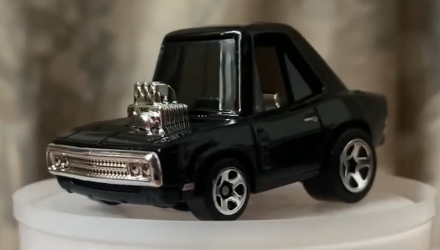 Машинка Базовая Hot Wheels Fast & Furious '70 Dodge Charger Tooned 1:64 HKG57 Black - Retromagaz, image 2