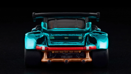 Машинка Premium Hot Wheels Porsche RWB Porsche 930 Red Line Club RLC 1:64 JLJ20 Teal - Retromagaz, image 6