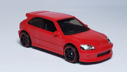 Машинка Базовая Hot Wheels '99 Honda Civic Type R (EK9) Red Edition 1:64 HCY63 Red - Retromagaz, image 2
