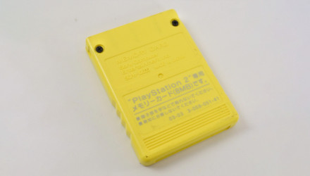 Карта Памяти Sony PlayStation 2 SCPH-10020 Saru Getchu aka Ape Escape Limited Edition 8MB Yellow Б/У - Retromagaz, image 3