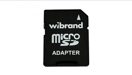 Карта Пам'яті Wibrand microSDHC 16GB UHS-1 + SD Adapter - Retromagaz, image 4