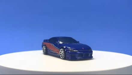 Тематическая Машинка Hot Wheels Nissan Silvia (S15) Fast & Furious 1:64 HNR93 Blue - Retromagaz, image 1