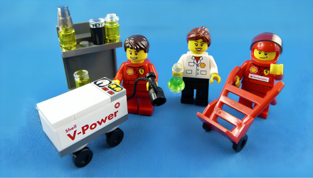 Конструктор Lego Ferrari F1 Shell V-Power Pit Crew Set Racers 30196 Новый - Retromagaz, image 3