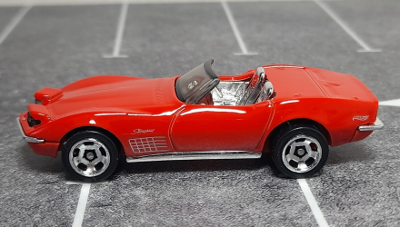 Машинка Базовая Hot Wheels '72 Stingray Convertible Factory Fresh 1:64 HTD09 Red - Retromagaz, image 4