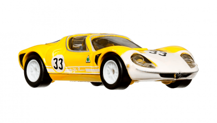 Машинка Premium Hot Wheels '69 Alfa Romeo 33 Stradale Exotic Envy 1:64 HCJ91 Yellow - Retromagaz, image 2