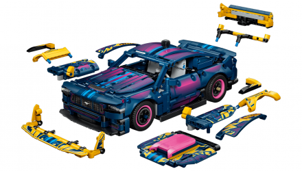 Конструктор Lego Тюнінг-Гараж з Автомобілем Ford Mustang GT Technic 42236 Новый - Retromagaz, image 2