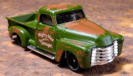 Машинка Базовая Hot Wheels '52 Chevy Rod Squad GHG01 Green Новый - Retromagaz, image 3