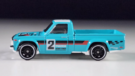 Машинка Базова Hot Wheels Mazda Repu Hot Trucks 1:64 HKH99 Turquoise - Retromagaz, image 4