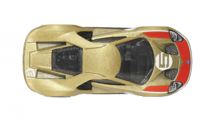 Машинка Premium Hot Wheels '17 Ford GT Boulevard 1:64 JBL15 Gold - Retromagaz, image 4