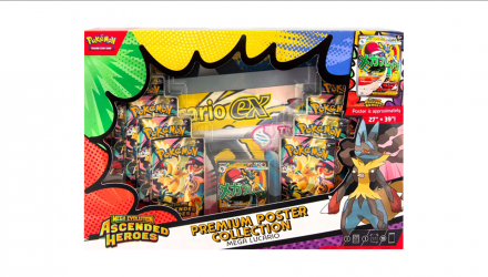 Картки Колекційна Гра Pokemon Mega Evolution - Ascended Heroes Mega Premium Poster Collection Lucario - Retromagaz, image 1