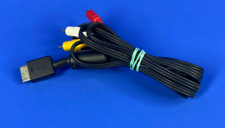 Кабель Sony PlayStation 2 3RCA - AV Multi Out Black 1.5m Б/У - Retromagaz, image 1