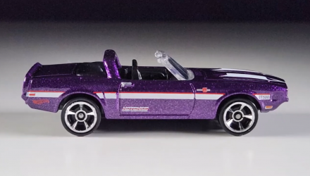 Машинка Базовая Hot Wheels '69 Shelby GT-500 Muscle Mania 1:64 HKJ50 Purple - Retromagaz, image 5