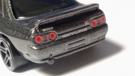 Машинка Базовая Hot Wheels Nissan Skyline GT-R (BNR32) Turbo 1:64 GHD03 Grey - Retromagaz, image 5