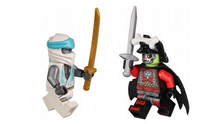Конструктор Lego Фігурка Zane vs. Bone King Metal Box Ninjago 112402 njo0889 njo0749 Новий - Retromagaz, image 1