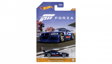 Тематическая Машинка Hot Wheels BMW Z4 M Motorsport Forza 1:64 HLK25 Dark Blue - Retromagaz, image 1