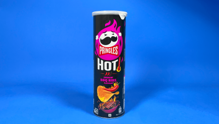 Набор Чипсы 2шт Pringles 1шт Hot Smokin' BBQ RIBS Flavour 160g 5053990175949 - Retromagaz, image 1