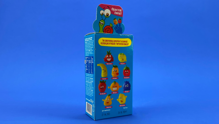 Набор Bob Snail Натуральные Фруктовые Конфеты Яблоко-Груша и Игрушка 20g - Retromagaz, image 4