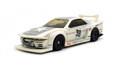 Машинка Premium Hot Wheels LB-Kaido Works Nissan R32 Skyline GT-R Aerostyles 1:64 JKF05 White - Retromagaz, image 1