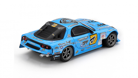 Машинка Premium MINI GT Mazda RX-7 RE-Amemiya 2025 D1GP 1:64 MGT01195 Blue - Retromagaz, image 2
