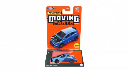 Тематическая Машинка Matchbox 2018 Ford Focus RS Moving Parts 1:64 FWD28/HVM82 Blue - Retromagaz, image 1