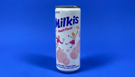 Набор Напиток 12шт Lotte Milkis Газированный Молочный Персик 250ml - Retromagaz, image 1