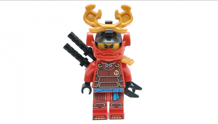 Конструктор Lego Фигурка Samurai X vs Grimfax Metal Box Ninjago l0002215 Новый - Retromagaz, image 2