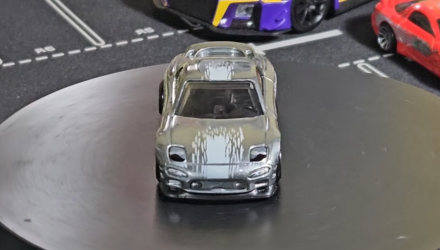 Тематическая Машинка Hot Wheels 1995 Mazda RX-7 Fast & Furious 1:64 JKX23 Zamac - Retromagaz, image 4