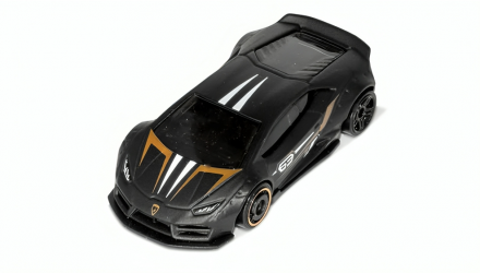 Машинка Базовая Hot Wheels LB-WORKS Lamborghini Huracán Coupе Nightspeed 1:64 JJJ53 Black - Retromagaz, image 4
