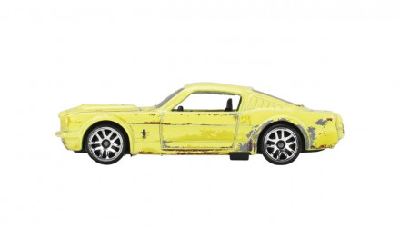 Тематична Машинка Hot Wheels '65 Mustang 2+2 Fastback Vintage 1:64 JKY31 Yellow - Retromagaz, image 3