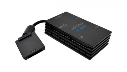 Multitap Sony PlayStation 2 FAT SCPH-10090 4P Black 0.3m Б/У - Retromagaz, image 1