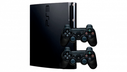 Набор Консоль Sony PlayStation 3 Slim 120GB Black Б/У  + Геймпад Беспроводной RMC Новый - Retromagaz, image 1