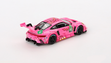 Машинка Premium MINI GT Porsche Porsche 911 GT3 R #80 AO Racing 2023 IMSA VIRginia Roxy 1:64 MGT00872-BL Pink - Retromagaz, image 2