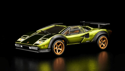 Машинка Premium Hot Wheels '82 Lamborghini Countach LP500 S Red Line Club RLC 1:64 HGW20 Green - Retromagaz, image 1