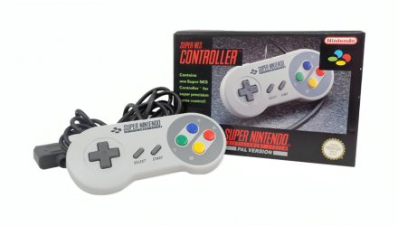 Геймпад Проводной Nintendo SNES SNSP-005 FAT Europe + Коробка Grey 2.2m Б/У - Retromagaz, image 1