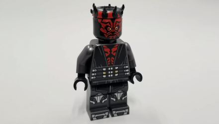 Конструктор Lego Фігурка Darth Maul Printed Legs with Silver Armor Foil Pack Star Wars 912285 sw1155 Новий - Retromagaz, image 1